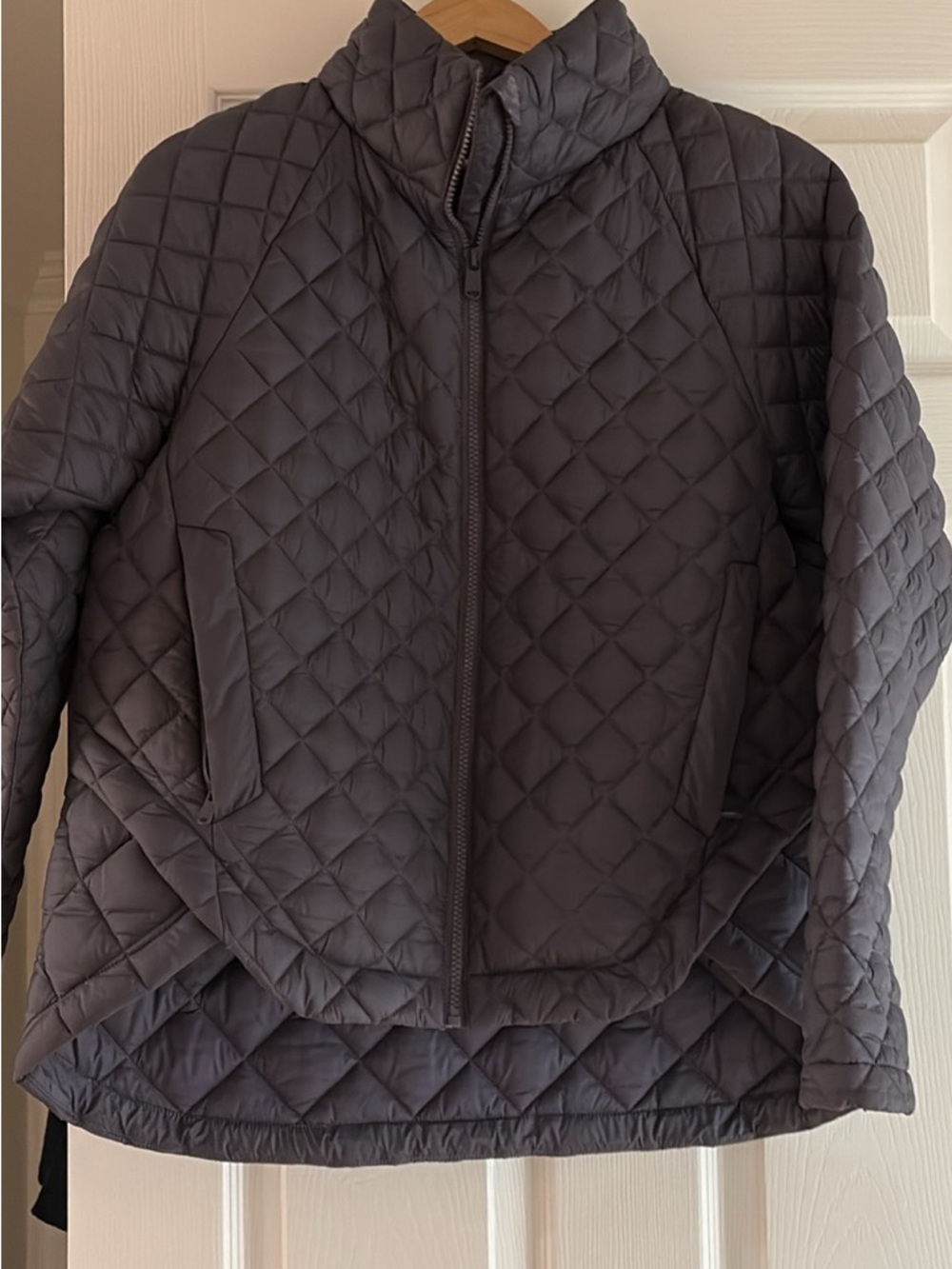 Athleta Quilted Puffer Jacket - purple - Picture 2 of 3